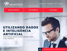 Tablet Screenshot of neurotech.com.br